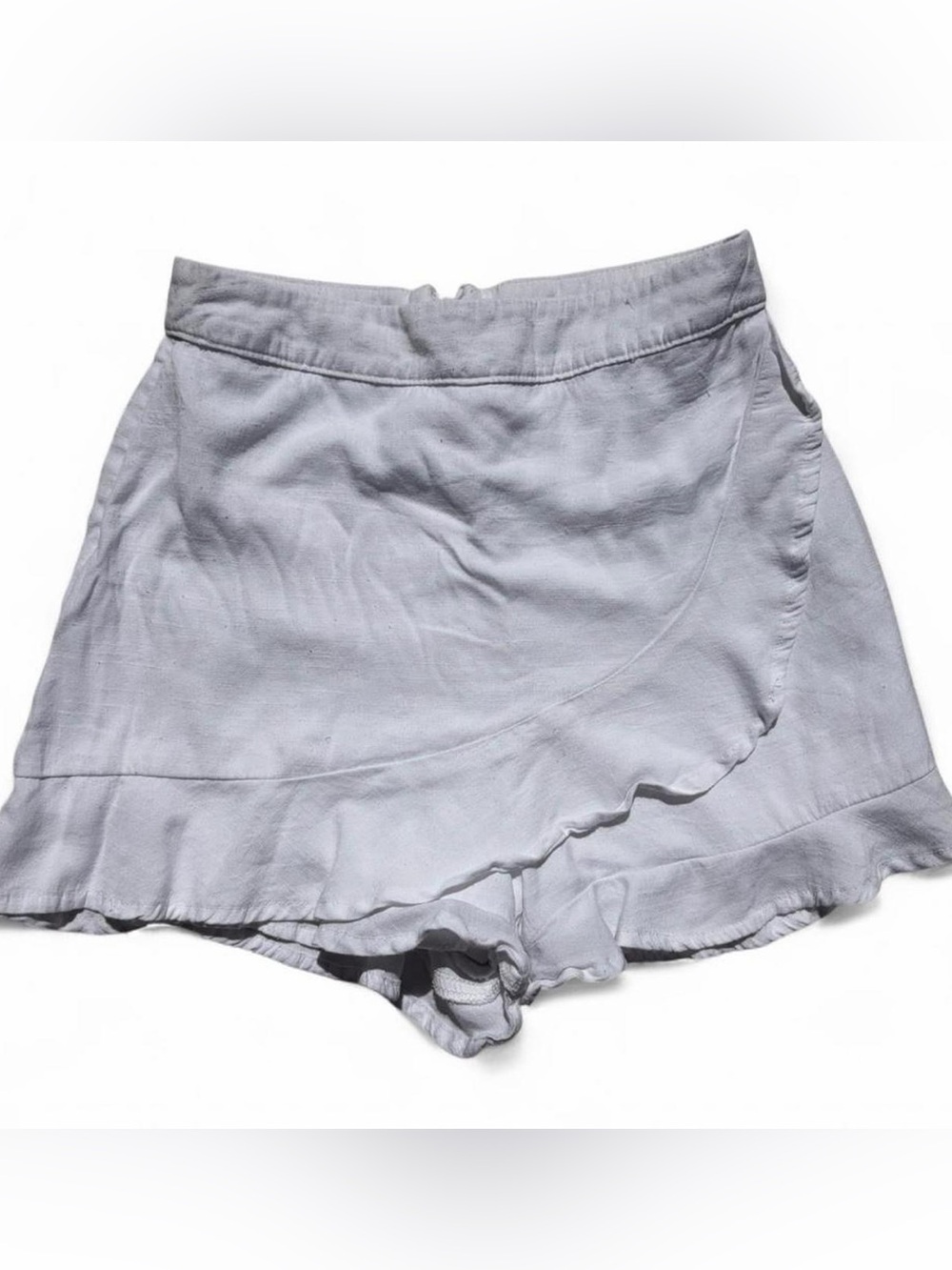 Altar’d State White Ruffle Skort – Women’s XXS/0 | Good Used Condition